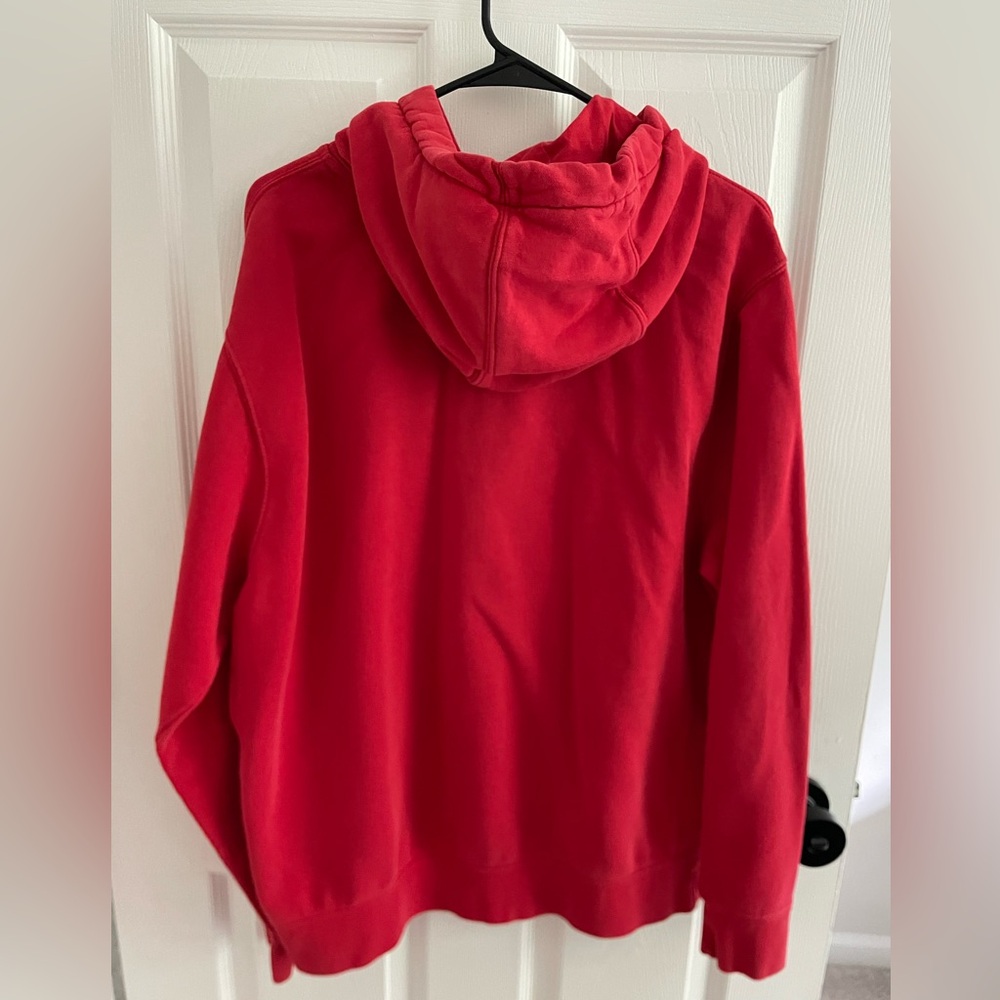 Nike Red Men's Hoodie - Picture 4 of 4
